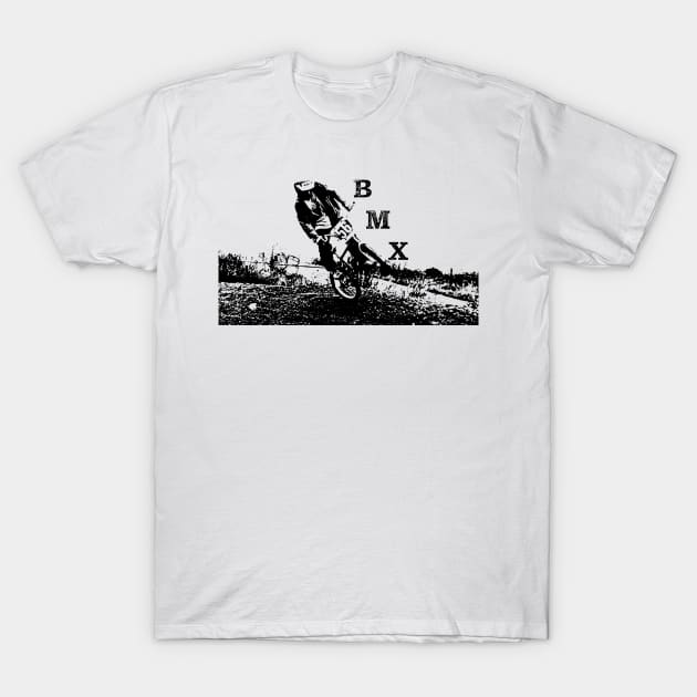 bmx T-Shirt by rickylabellevie